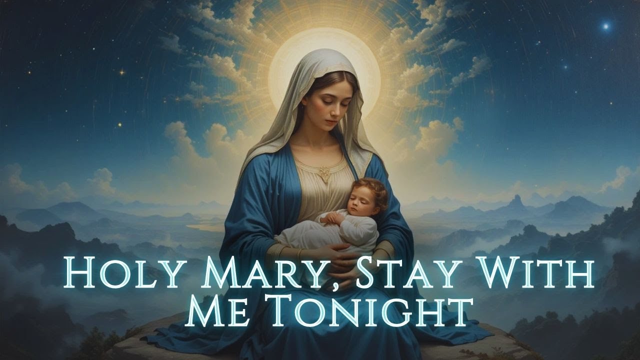 Mary Is Watching Over You | Marian Night Prayer Music for Peaceful Sleep