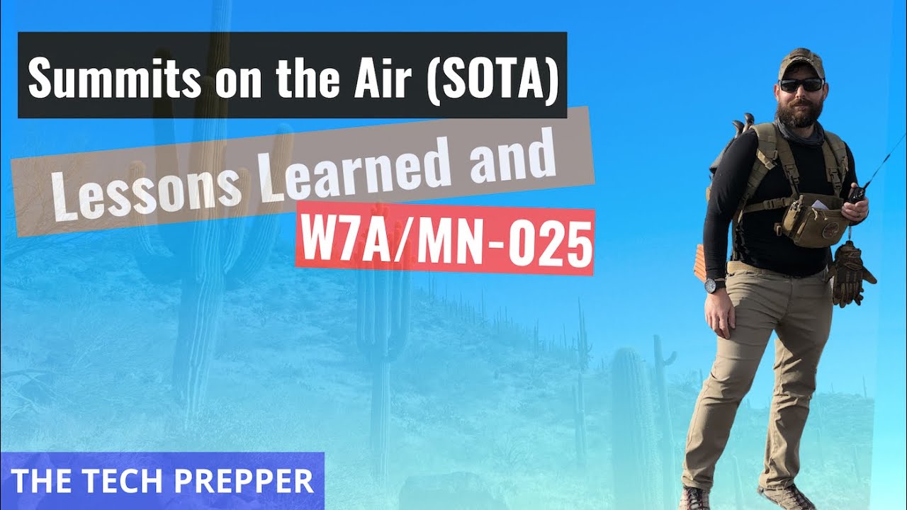 Уроки программы Summits on the Air (SOTA) и очередная активация — Блэк-Меса