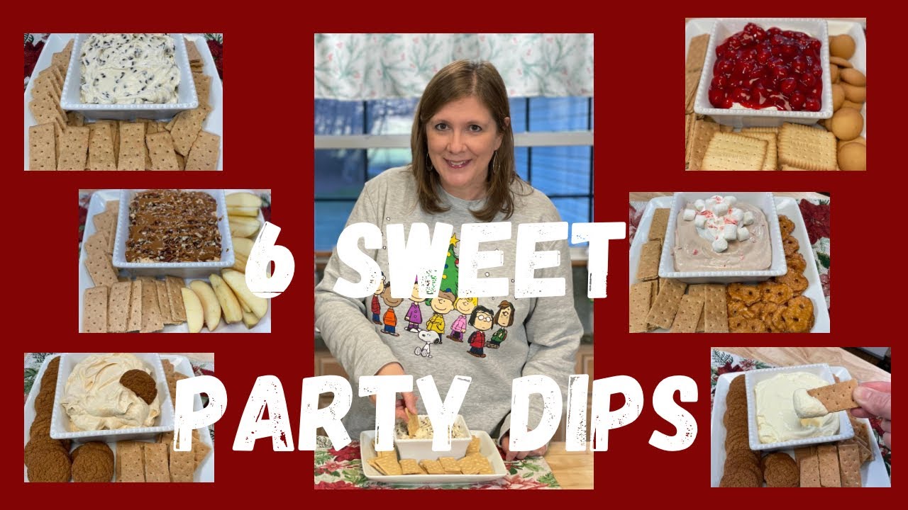 6 Sweet Party Dips