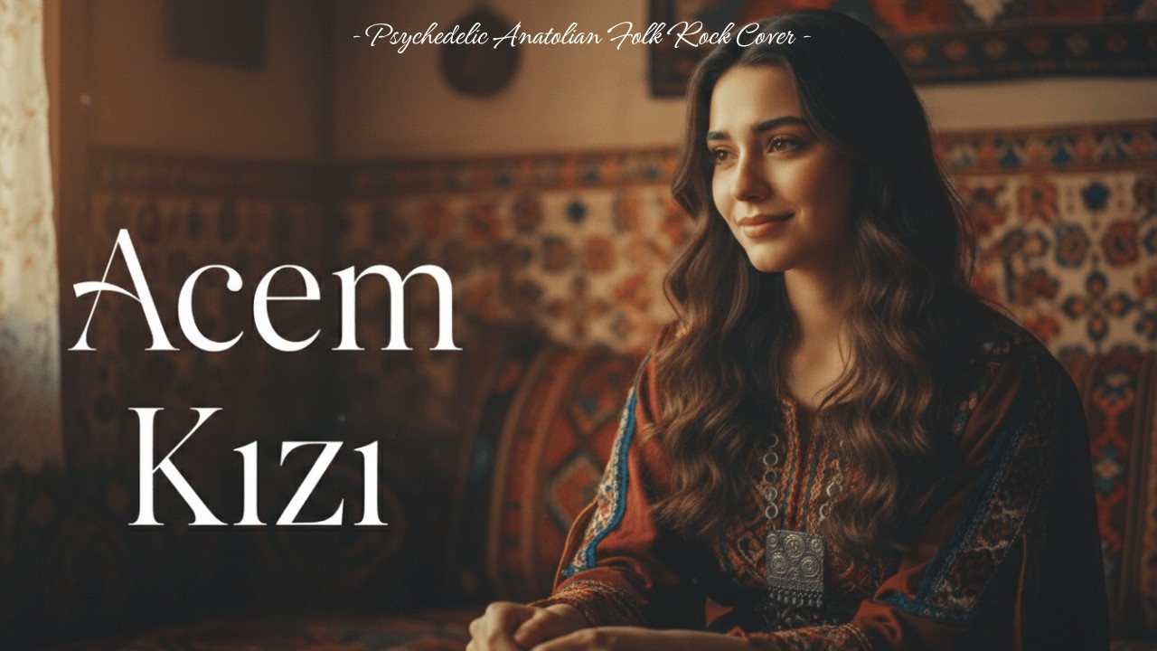 Acem Kızı | Psychedelic Anatolian Folk Rock Cover (70s Vibe)