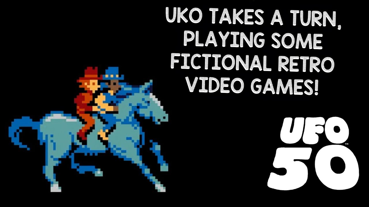 UKO TAKES CONTROL AND PLAYS SOME MORE REAL FICTIONAL VIDEO GAMES! – Let's Play UFO 50