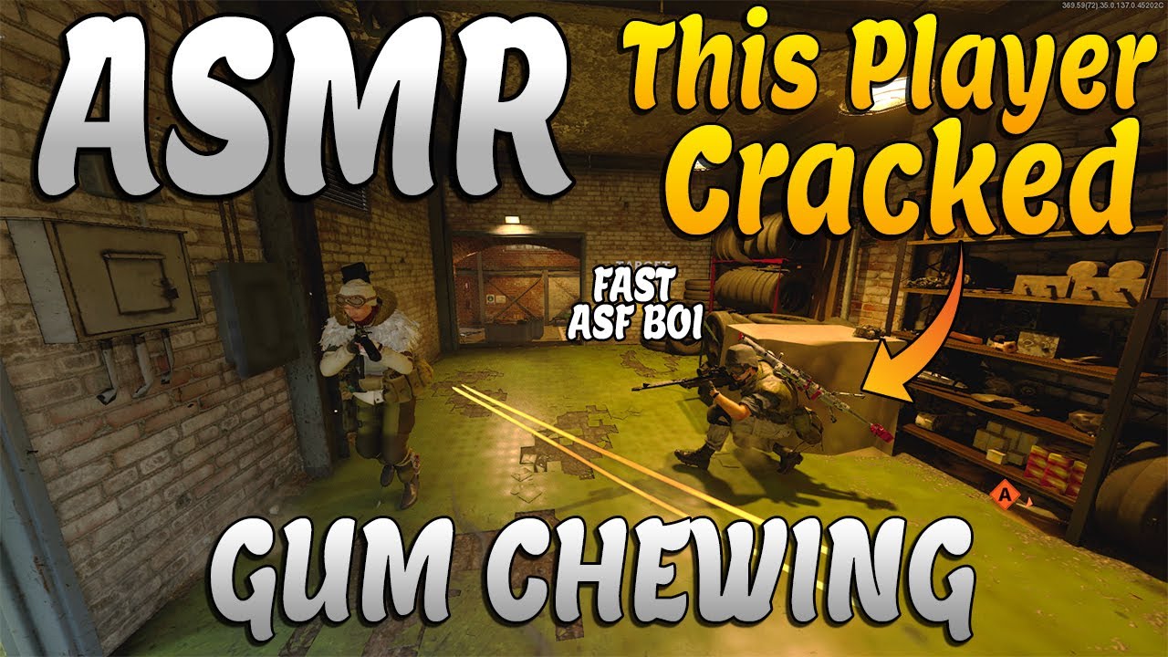 ASMR | Search & Destroy cold war with gum chewing