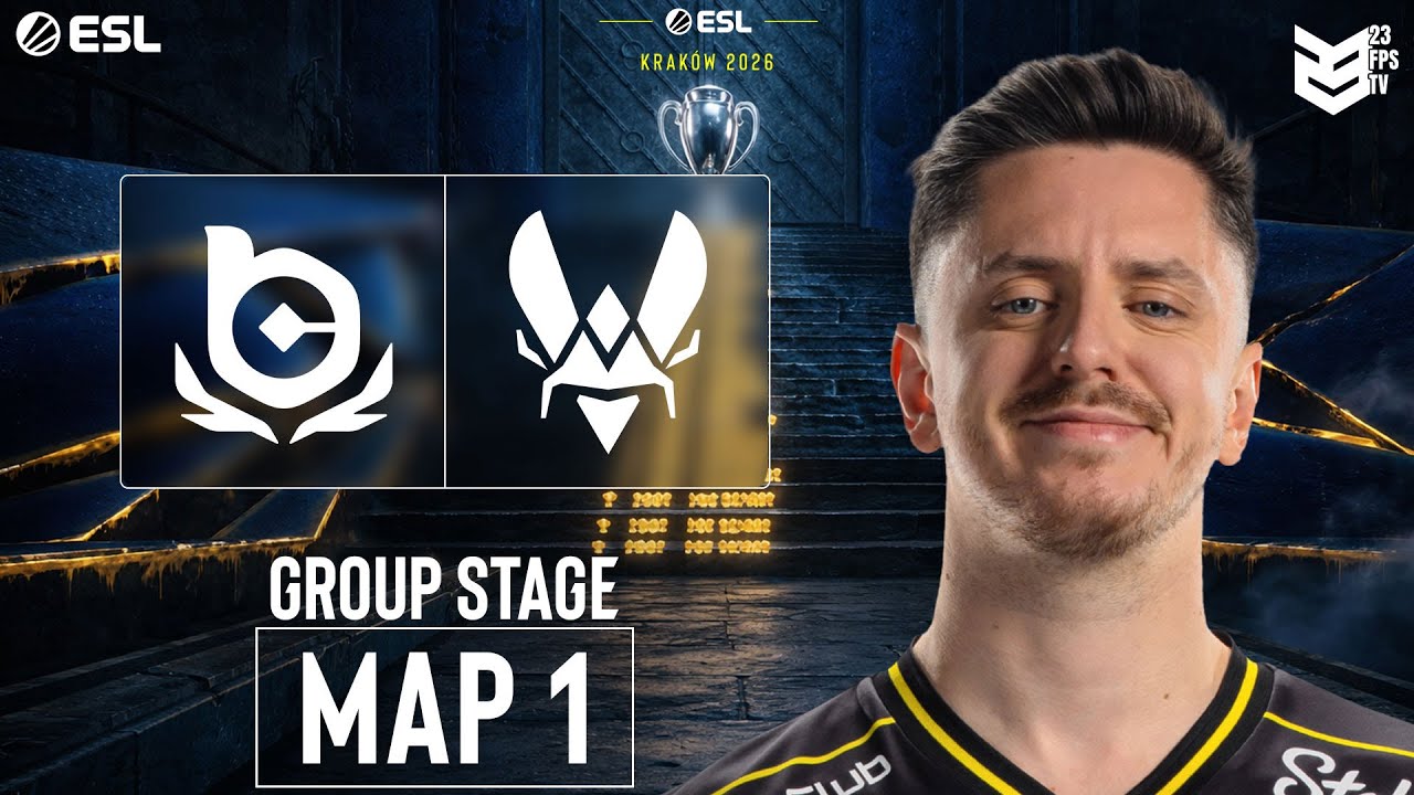 [Full match] BC (s1mple) vs Vitality | Intel Extreme Masters Kraków 2026 | MAP 1
