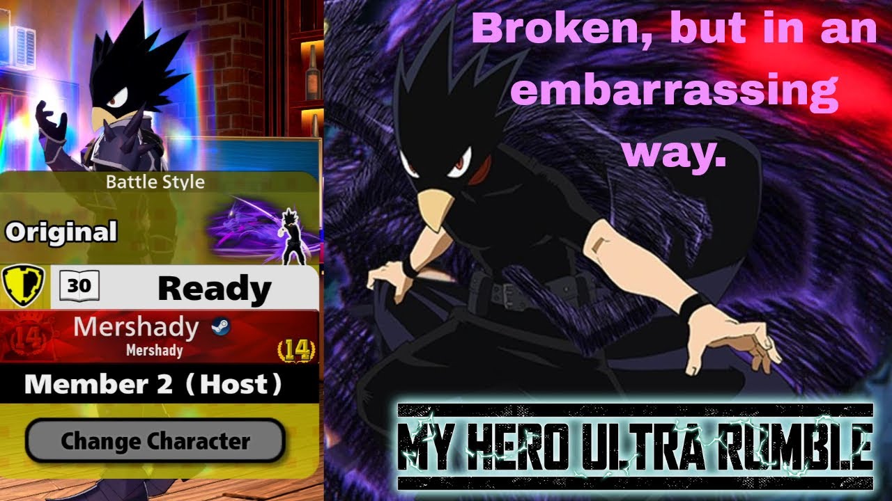 My Hero Ultra Rumble WORLDS FIRST LOOK AT P2W TSUKUYOMI! BROKEN! IN A BAAAD WAY!