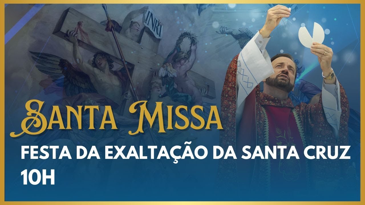 Santa Missa com Frei Rinaldo | Exalta&ccedil;&atilde;o da Santa Cruz | Igreja S&atilde;o Peregrino | 14/09/25 &agrave;s 10h