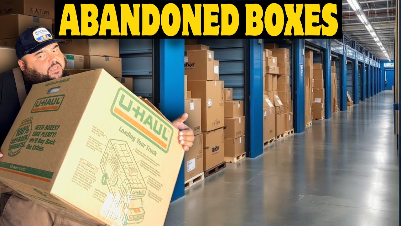 Amazing mystery boxes Found | She Bought This Abandoned Storage