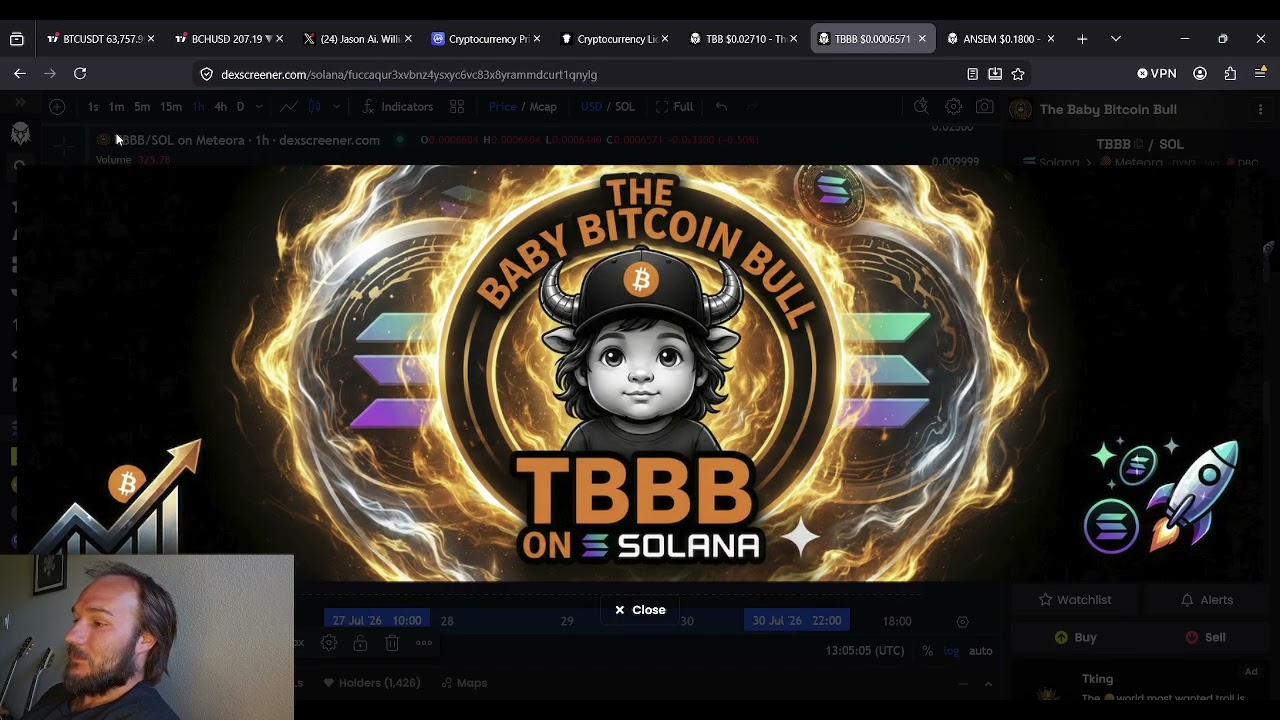 TBB The Bitcoin Bull ПРОТИВ TBBB The Baby Bitcoin Bull: ДРАМА И СТРАХ