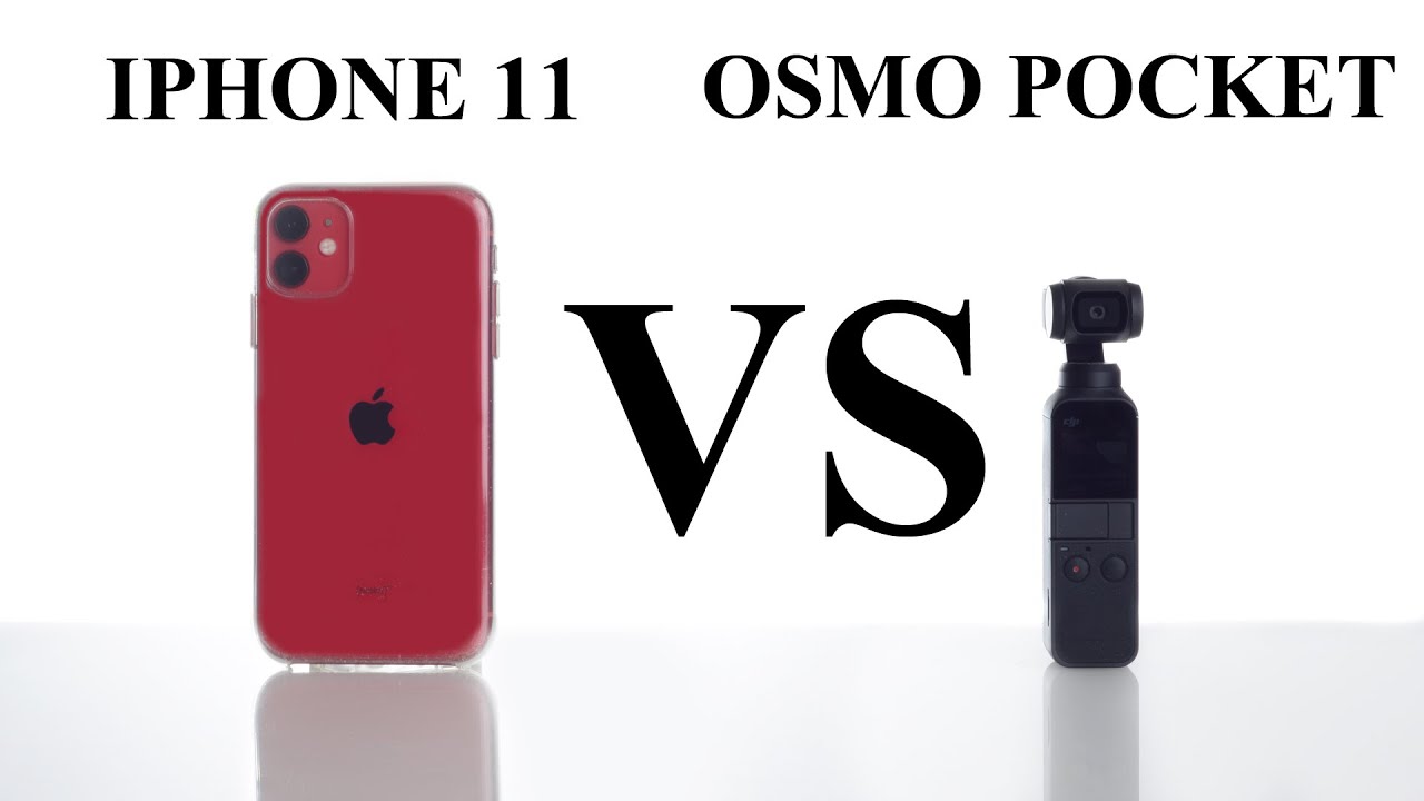 IPHONE 11 VS OSMO POCKET video & photo comparison