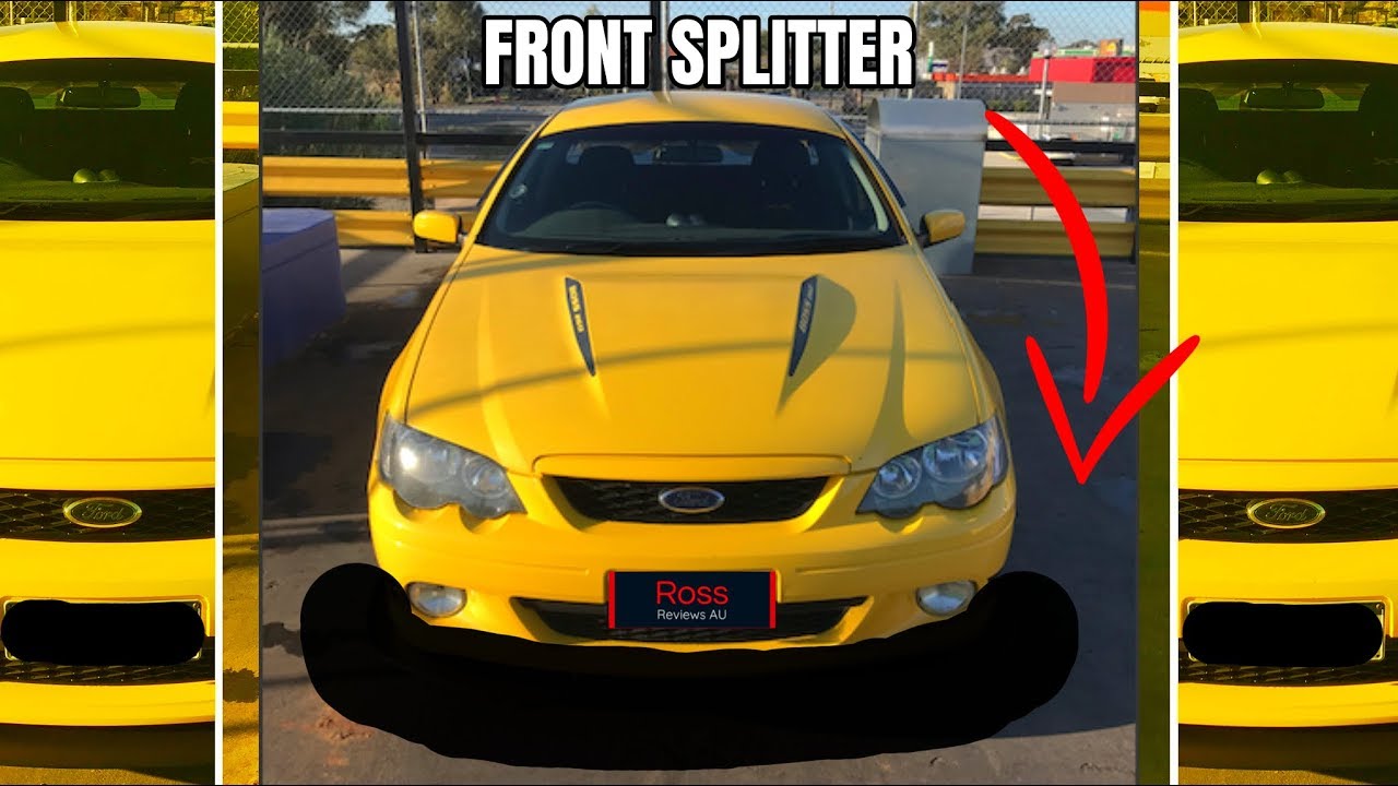 XR8 Front Splitter Install! (JDM Itch Scratched🤣)