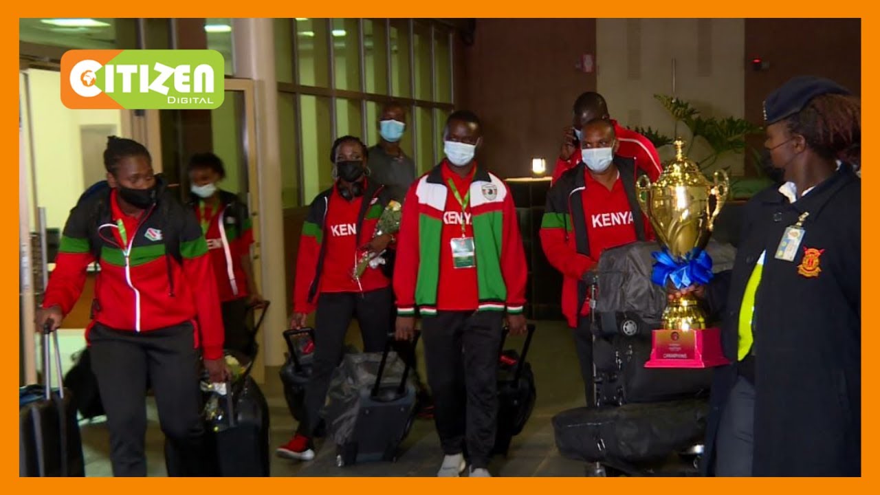 Kenya women basketball team returns from triumphant trip to Rwanda