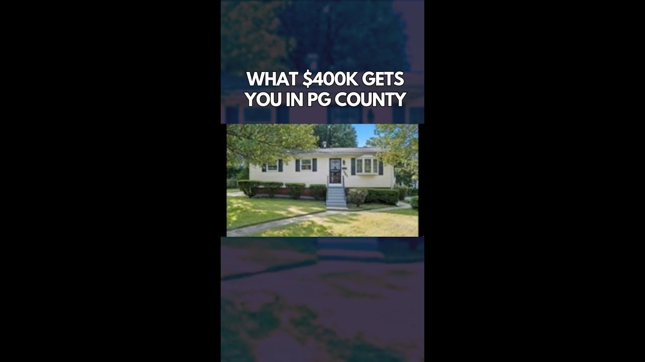 What Can You Get for $400K in Prince George&rsquo;s County?