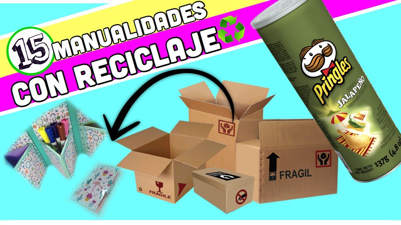 Manualidades Reciclaje - 15 Manualidades con Reciclaje | KLOF 💕