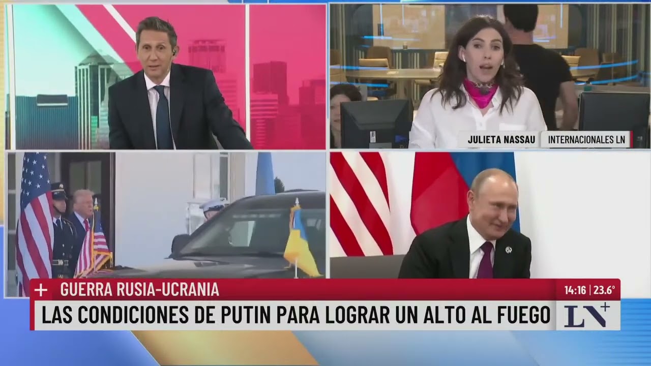 Las condiciones de Putin para lograr un alto al fuego con Ucrania; el análisis de Julieta Nassau
