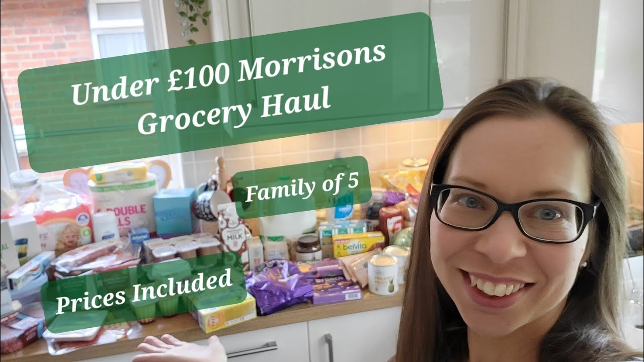 Morrisons Grocery Haul | Trying Somewhere Different | Under £100 | Prices Included | Meal Plan