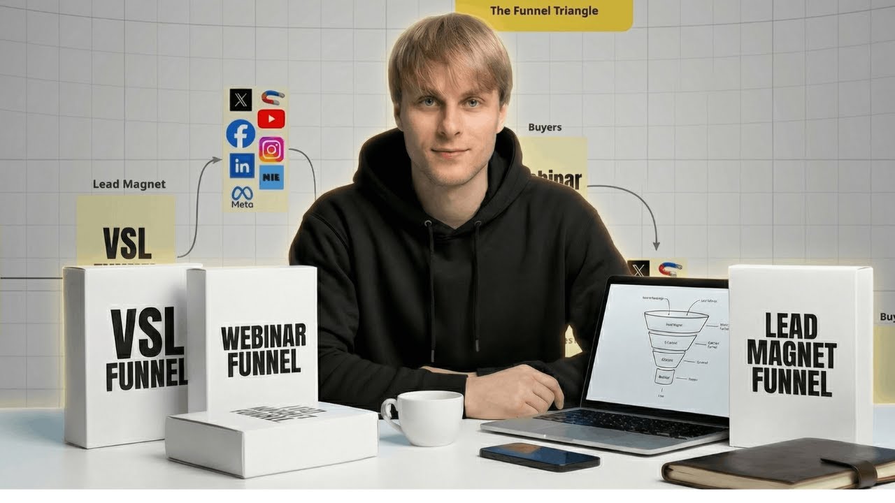 The Funnel Triangle: The Only 3 High-Ticket Funnels You Need