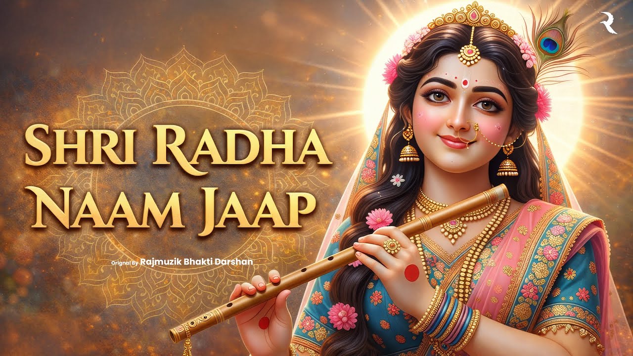 अखंड श्री राधा नाम जप 🌸 2 Hours Nonstop | Radha Naam Dhun | Powerful Chanting for Meditation