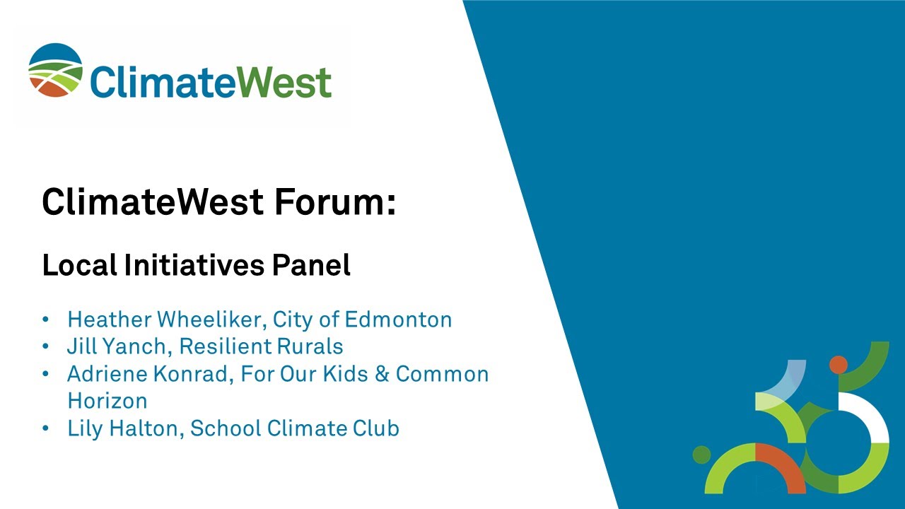 Local Initiatives Panel, ClimateWest 2024 Forum