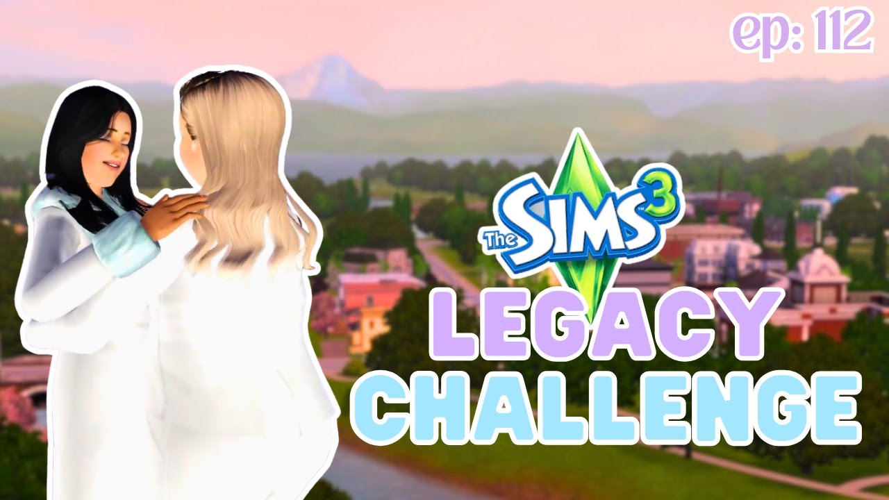WINTER WONDERLAND WEDDING! | Sims 3 Legacy Challenge | Ep: 112