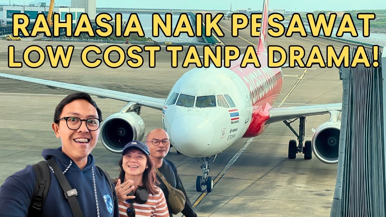RAHASIA NYAMAN NAIK PESAWAT MURAH TANPA DRAMA!