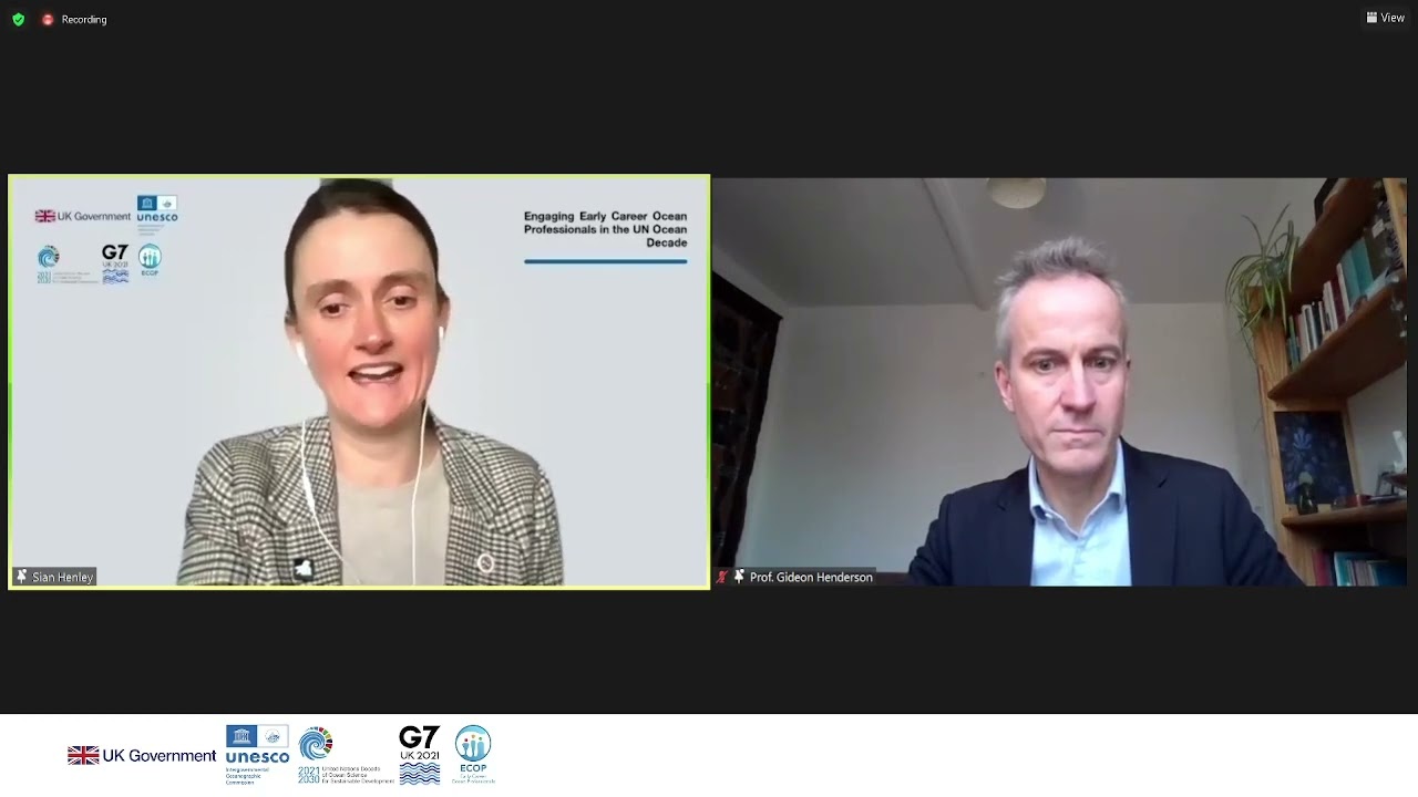 Engaging Early Career Ocean Professionals in the UN Ocean Decade 19 01 2022