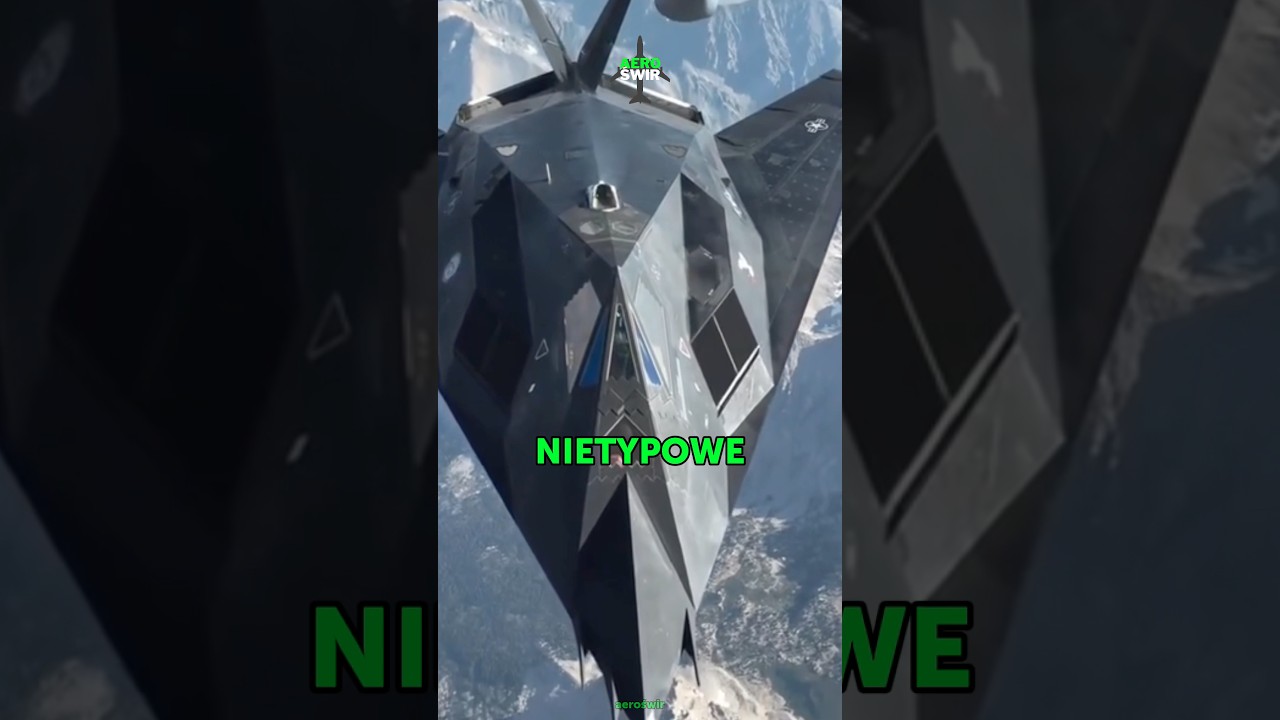Dziwne funkcje samolotu F-117 NIGHTHAWK🔥