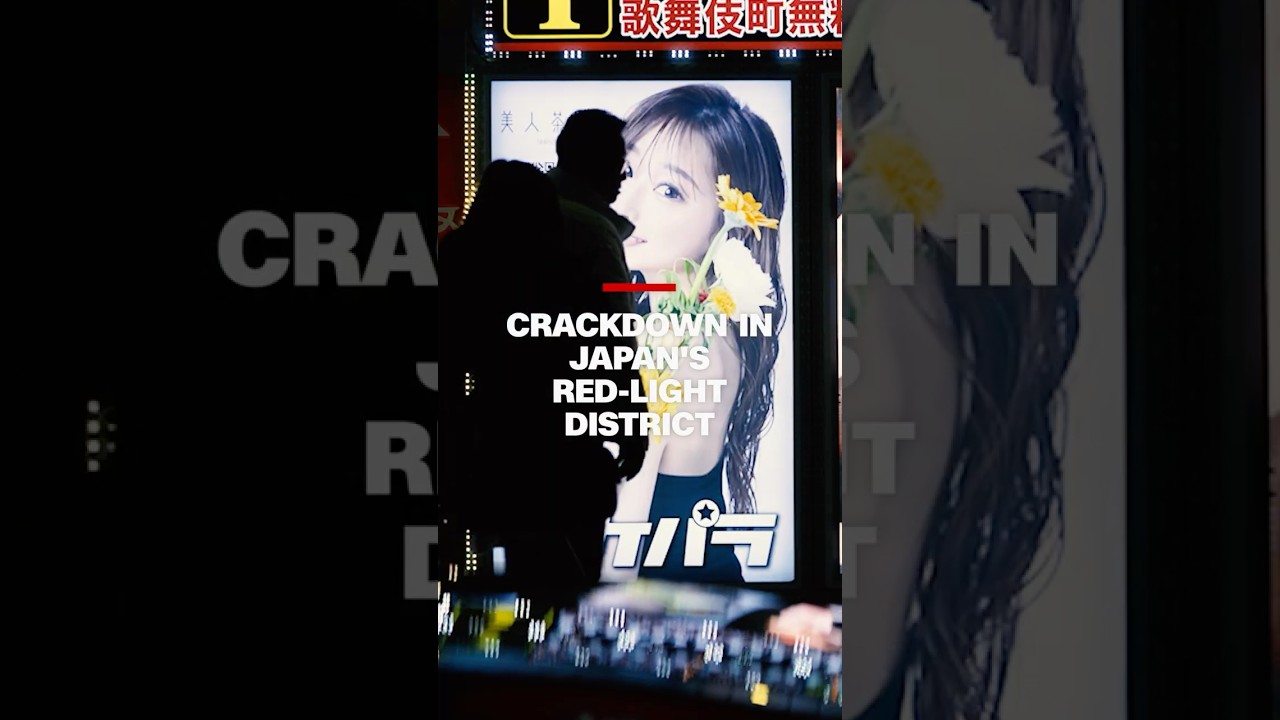 Crackdown in Japan's red-light district