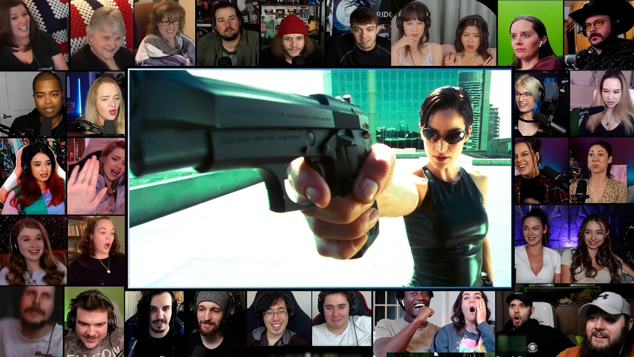 Dodge this (slo-mo, bullet time) | The Matrix Reaction Mashup