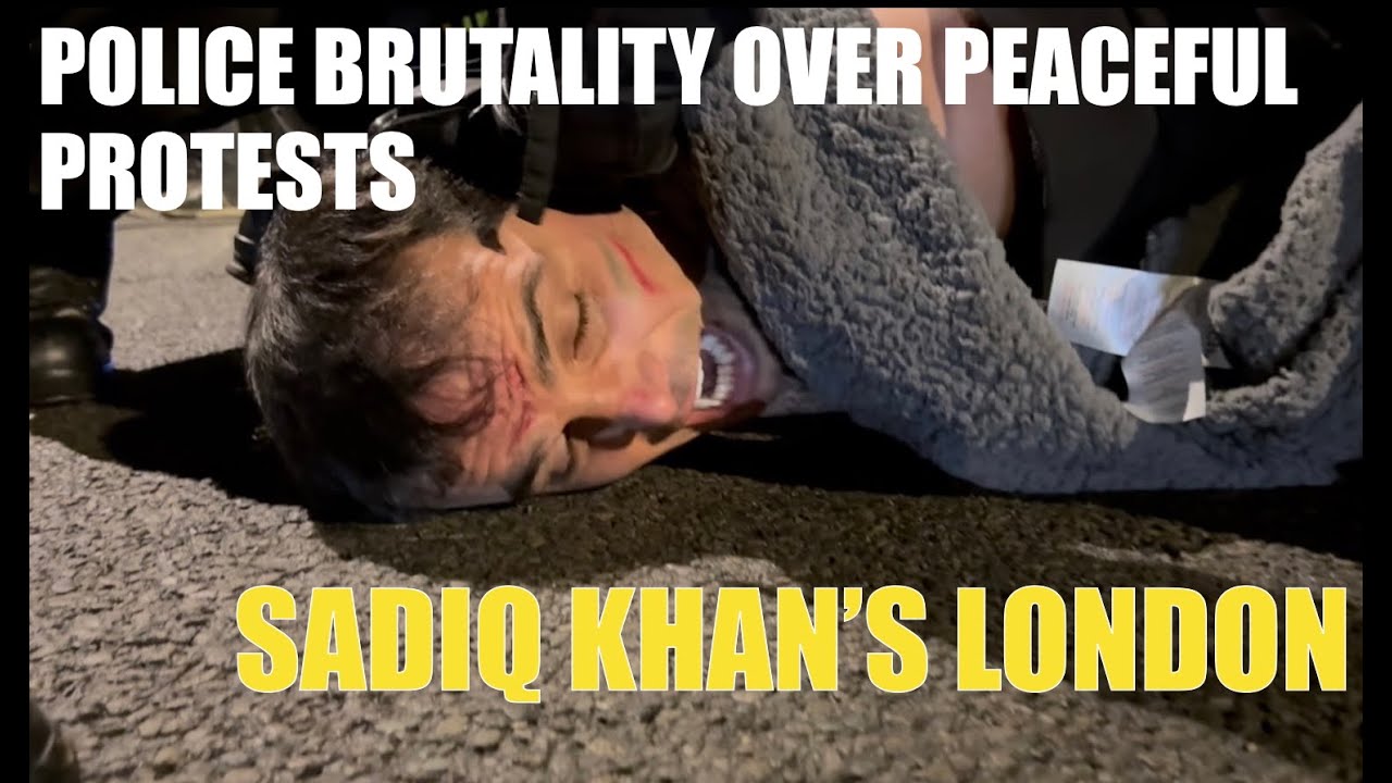 FURY: MET Police Accused Of Two Tier Policing BRUTALITY Against Protesters Outside Iran Embassy