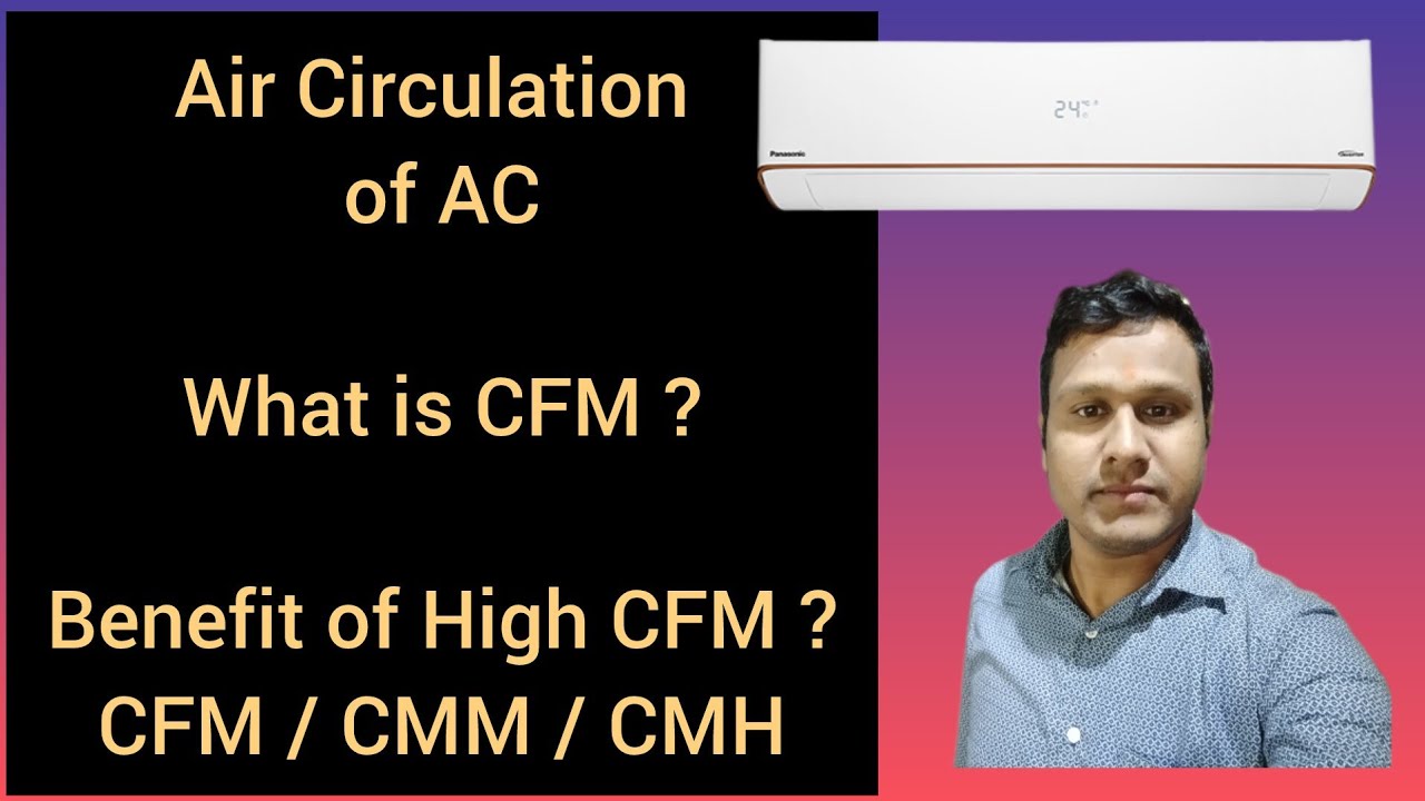 Air Circulation Parameters || What is CFM / CMM / CMH || Cubic feet per Minute