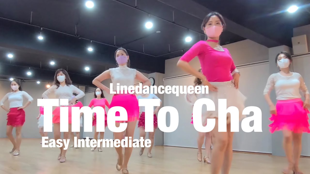 Time To Cha Line Dance l Easy Intermediate l 타임 투 차 라인댄스ㅣLinedancequeen