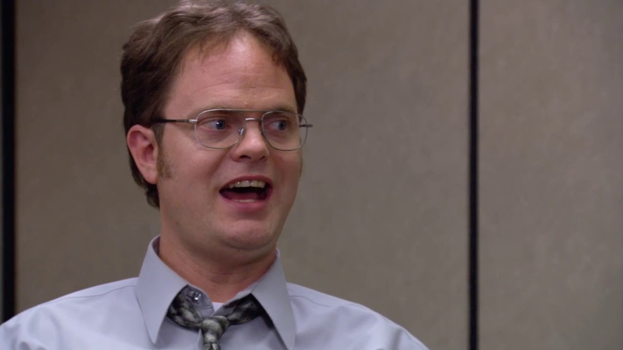 The strength of a grown man AND a little baby (The Office)
