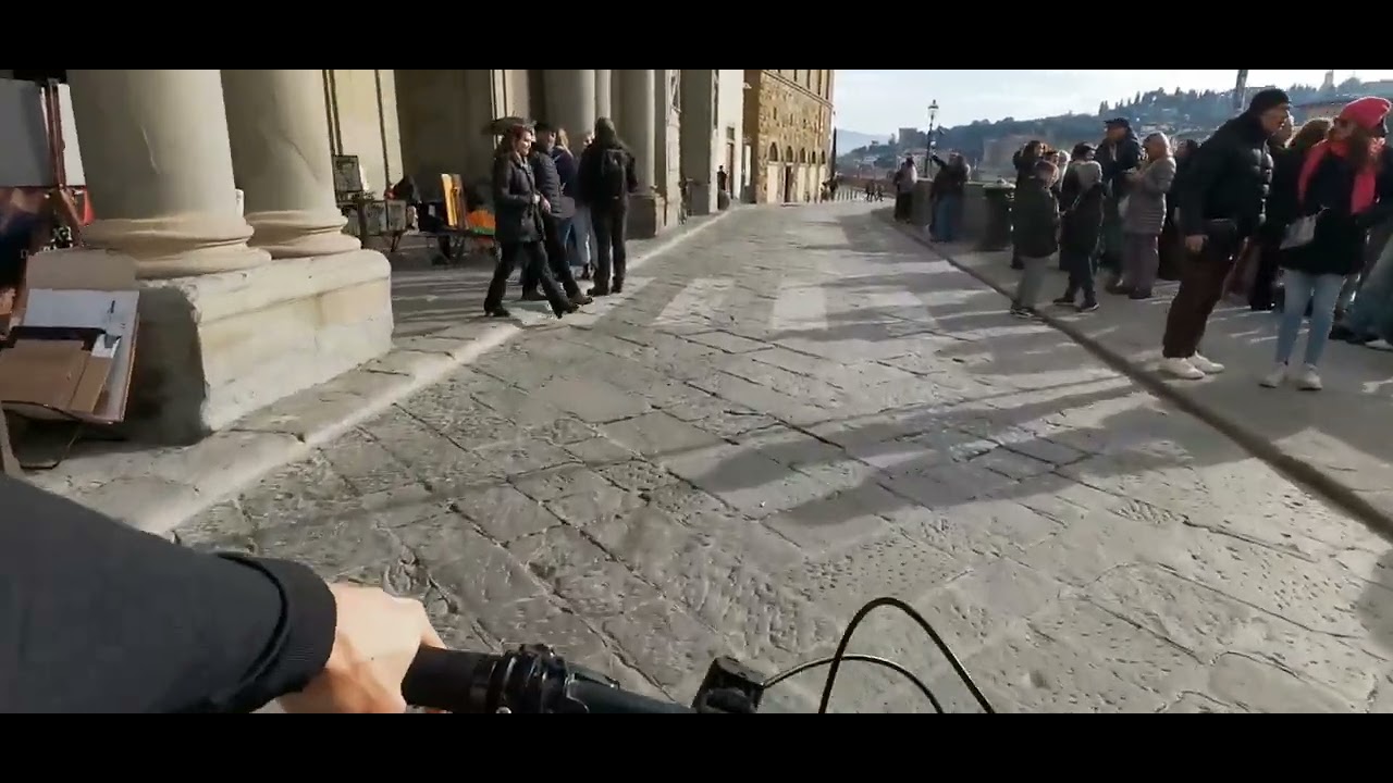 Florence Bike Tour - Ponte Vecchio