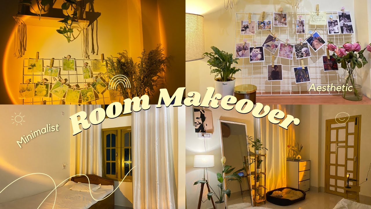 Room Makeover 🫧🧸🌷🍃✨| Minimalist | Aesthetic \\ India | 2023