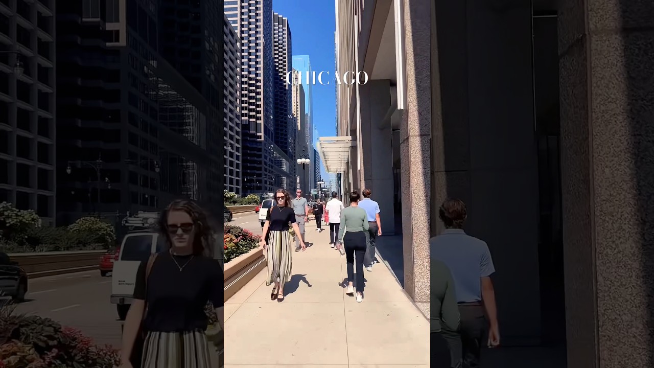 Chicago walking tour, downtown view #usa #illinois #chicagoland #chitown #windycity #usatravel