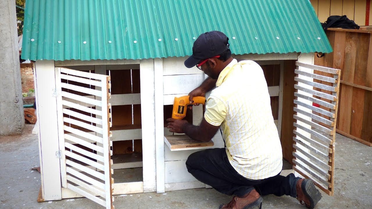How to make Pigeons loft | Pigeon Coop Self Construction Plans
