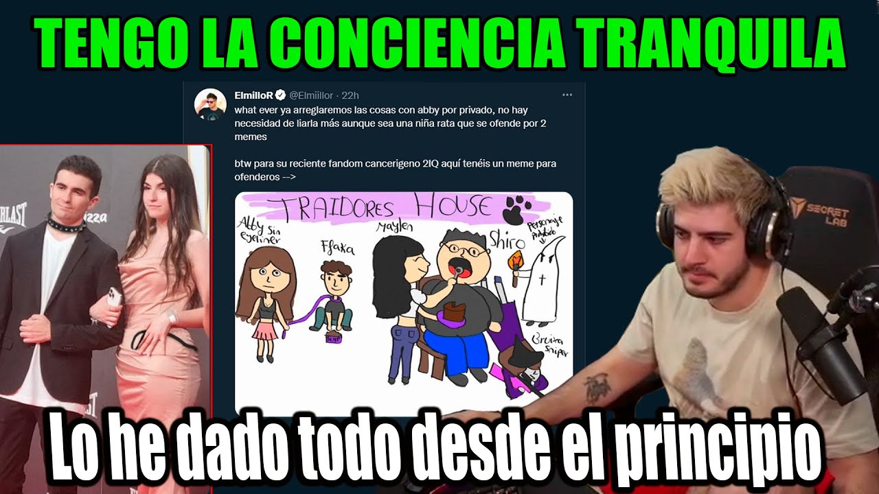 EL LADO MAS HUMANO DE ELMILLOR Y LA OTRA CARA DE LA EX PAPADAHOUSE