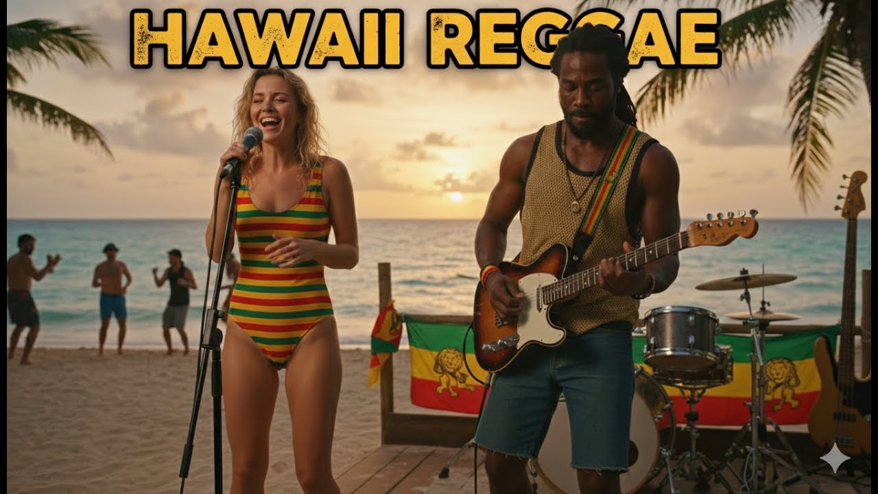 Tropical Reggae Soft Groove 🌞 Peaceful Vibes