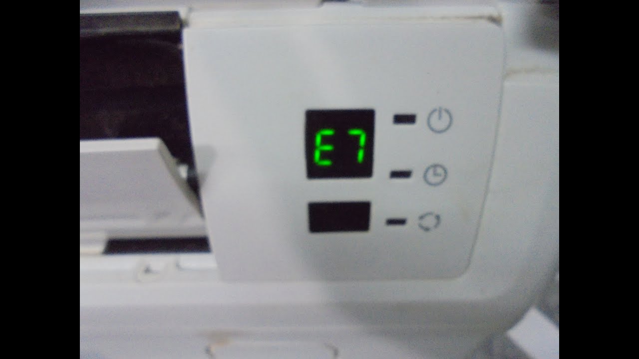 Error E7 en aire acondicionado HAIER, solucionado. RamosElectroDron