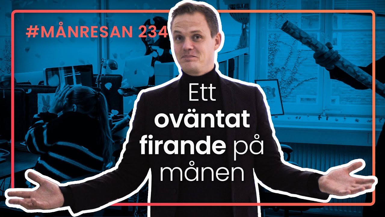 Ett oväntat firande på månen | #Månresan 234