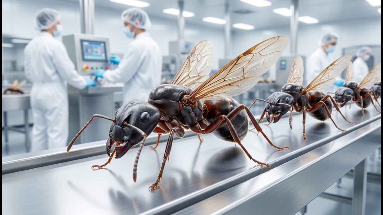 Inside a Flying Ant Factory: The ANT-CAVIAR Luxe Egg Harvest Explained (Full Process)