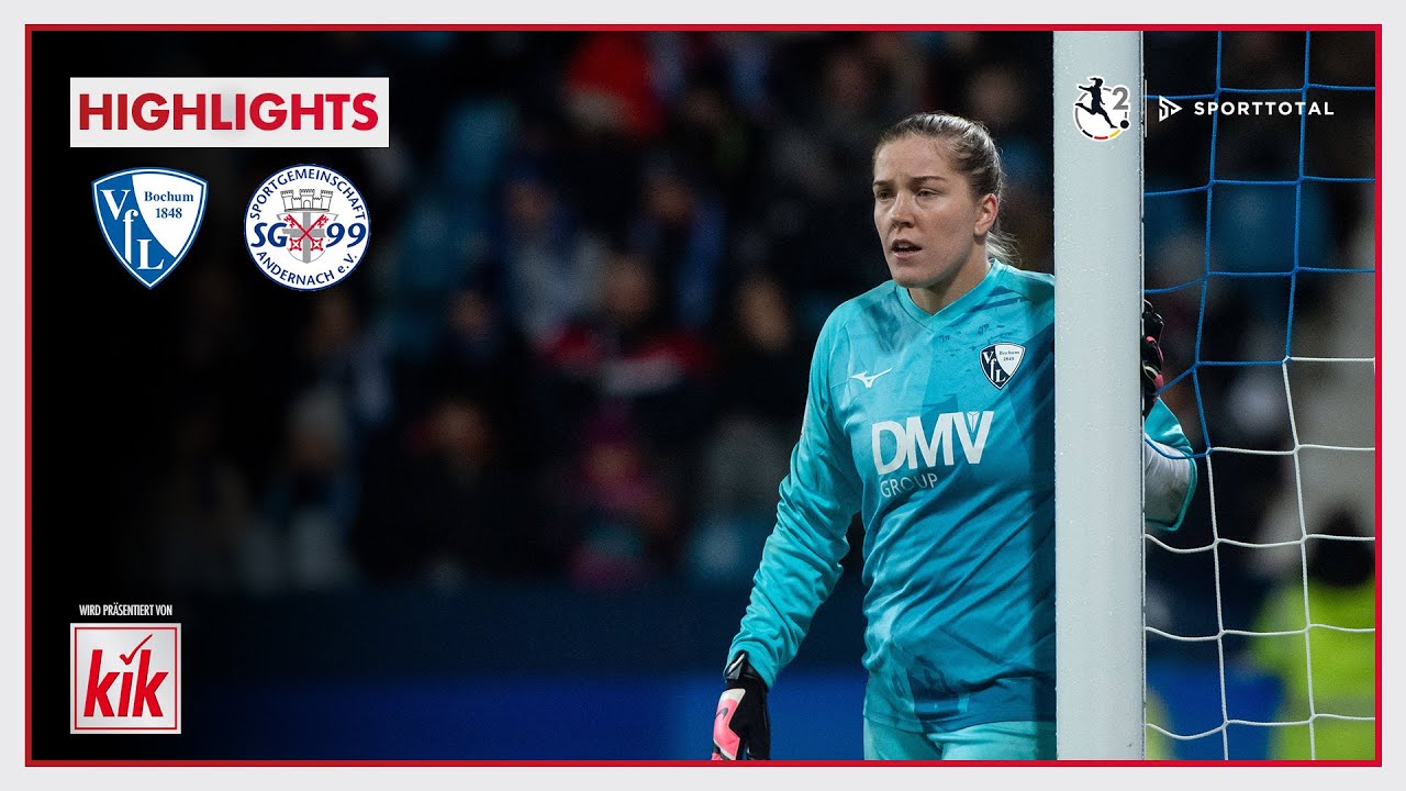 Hält Bochum den Anschluss nach oben? | VfL Bochum vs. SG 99 Andernach | 2. Frauen-Bundesliga