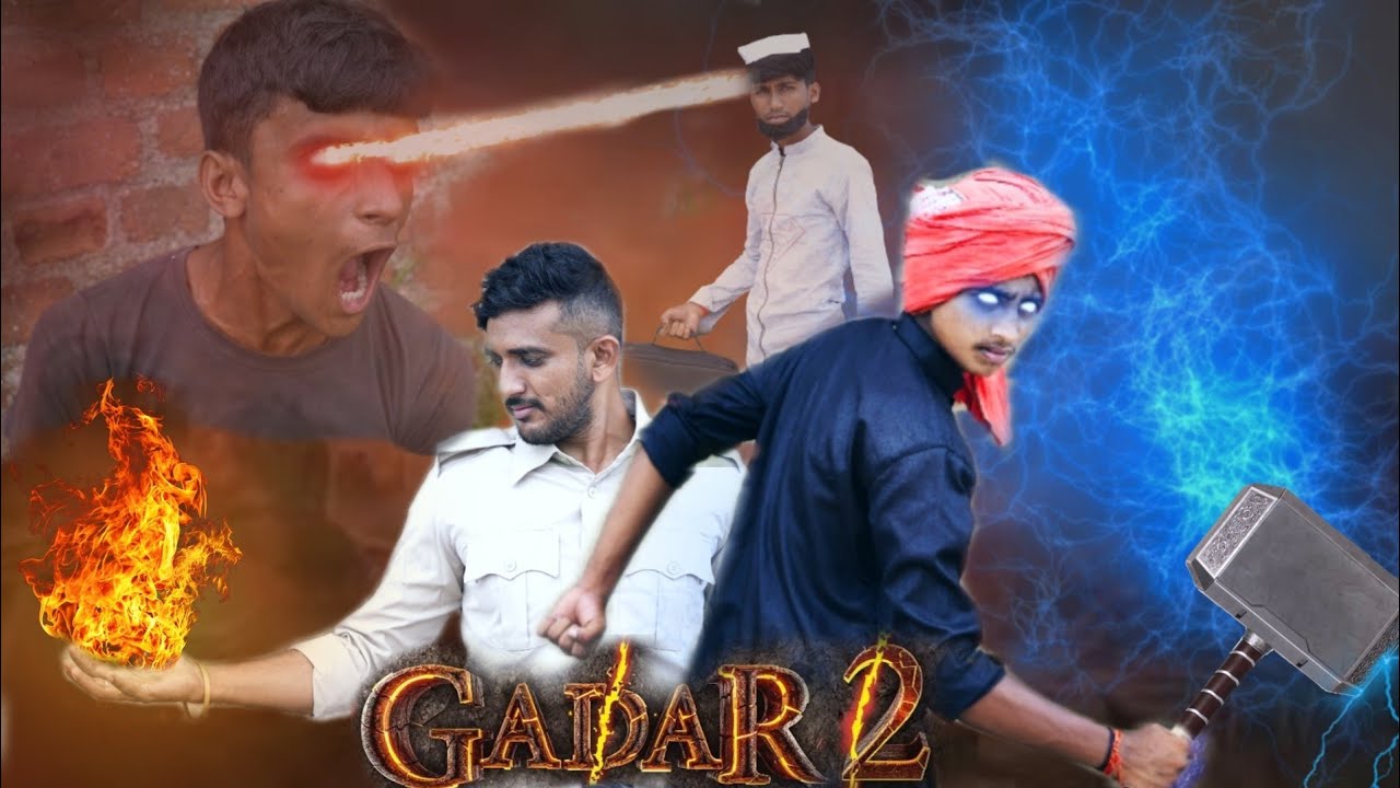 GADAR 2 | VFX COMEDY VIDEO | GADAR EK COMEDY KATHA 😂