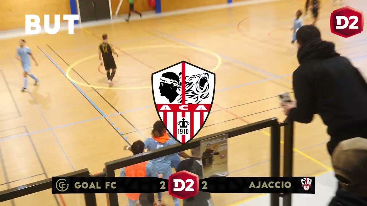 28/01/23 D2 Futsal J10 GOAL FC - AC Ajaccio