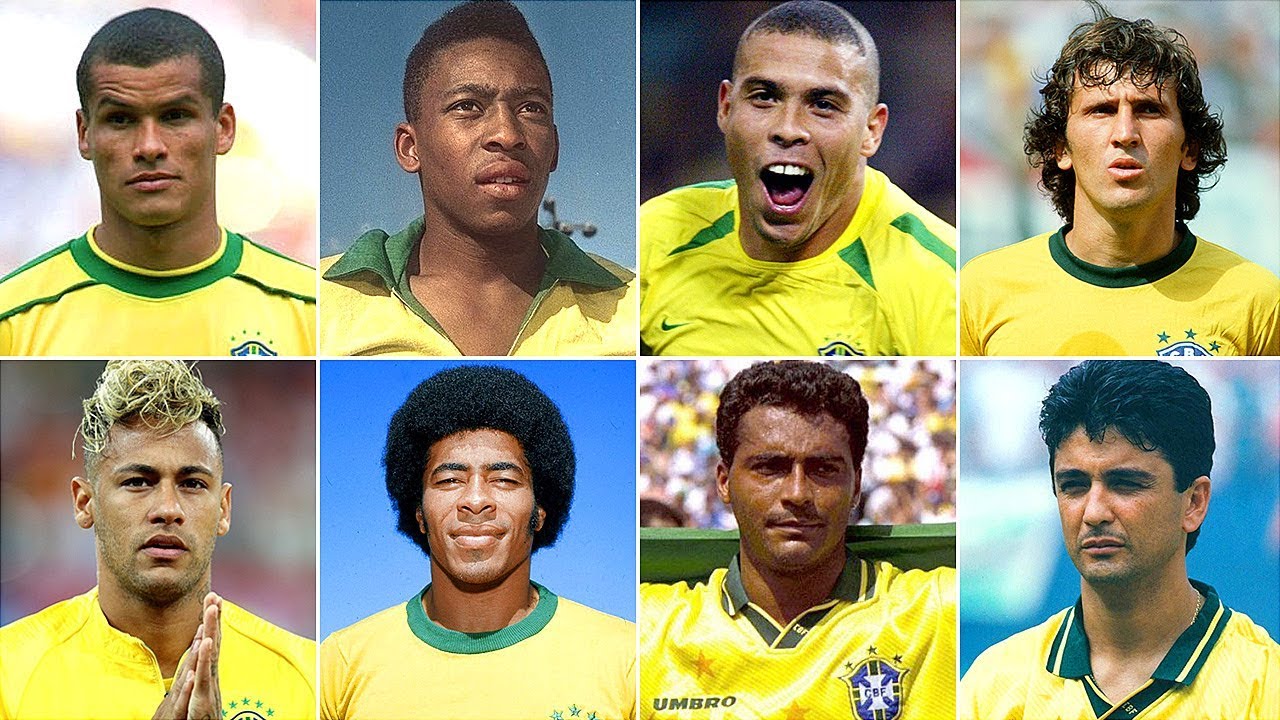 Os 8 MAIORES Artilheiros da Seleção Brasileira