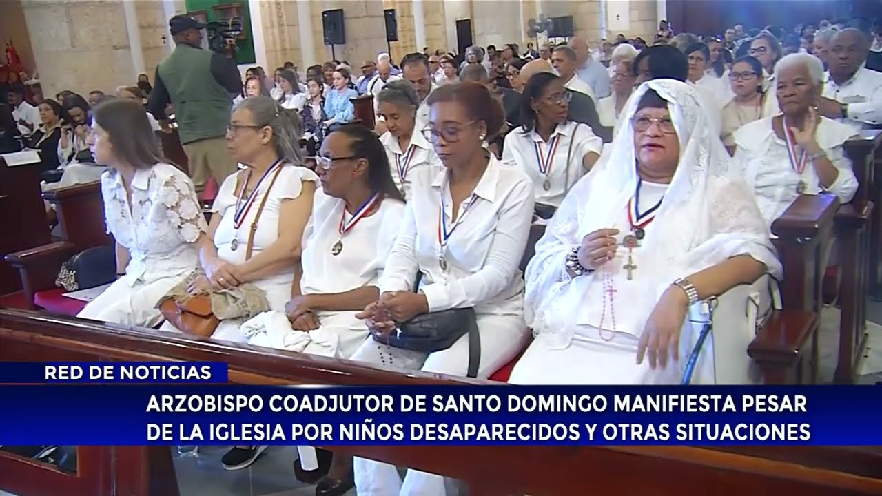 Arzobispo coadjutor de SD manifiesta pesar de la Iglesia por niños desaparecidos y otras situaciones