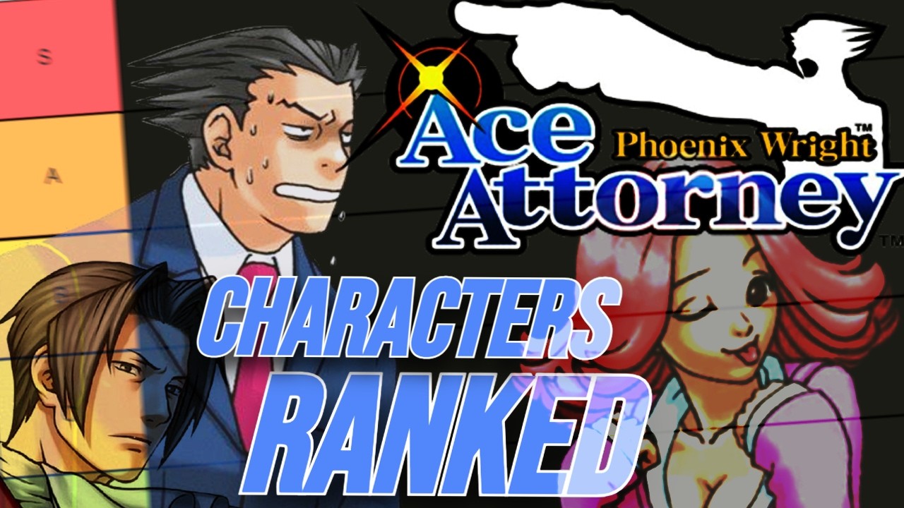 PHOENIX WRIGHT CHARACTERS RANKED (Ace Attorney)