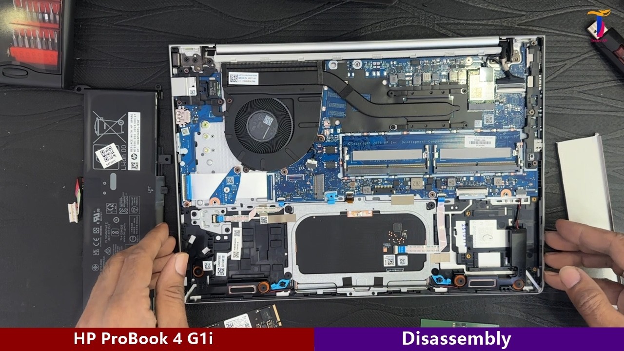 HP ProBook 4 G1i 14 inch Disassembly & Upgrade Options | Memory, NVMe SSD, Battery