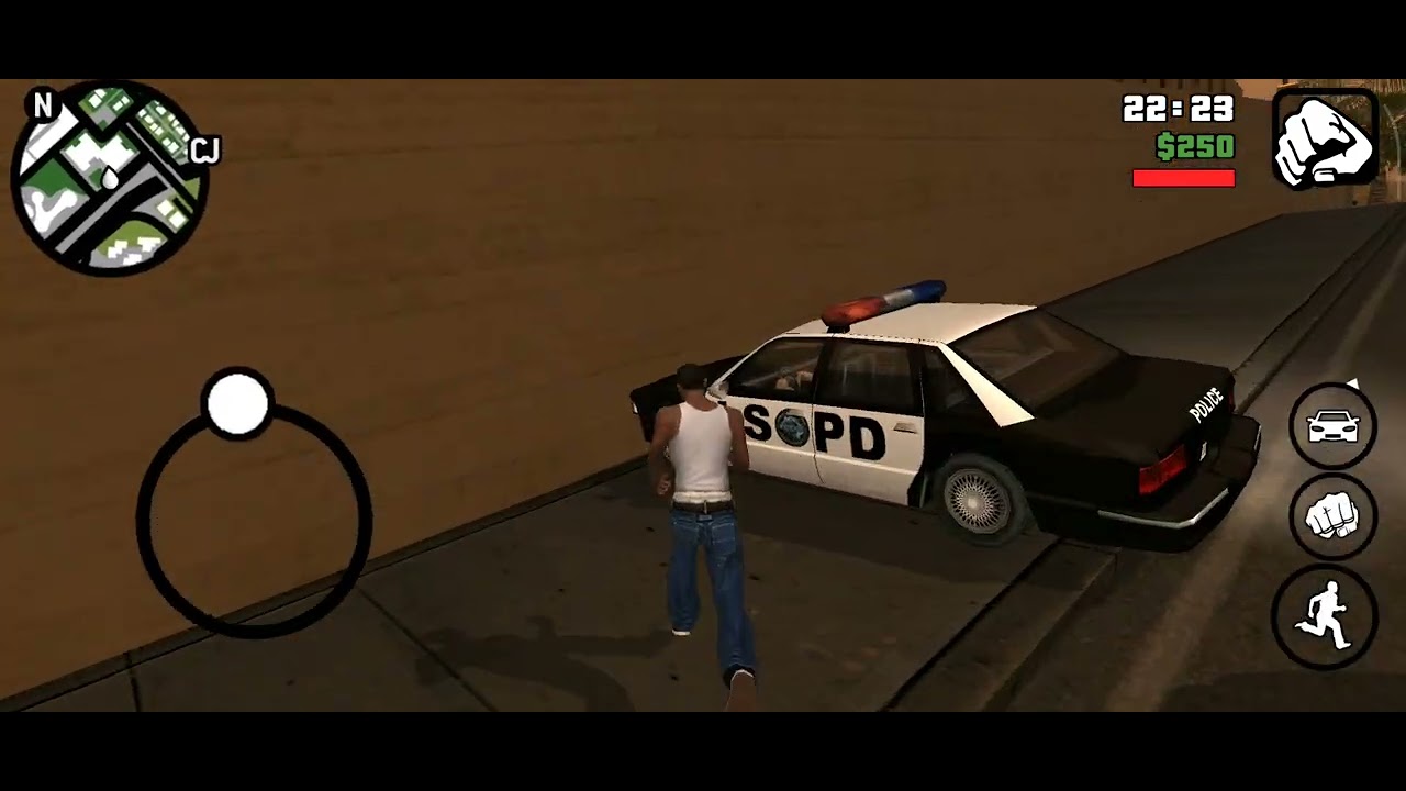 GTA San Andreas/police kee car lakar vag gaya