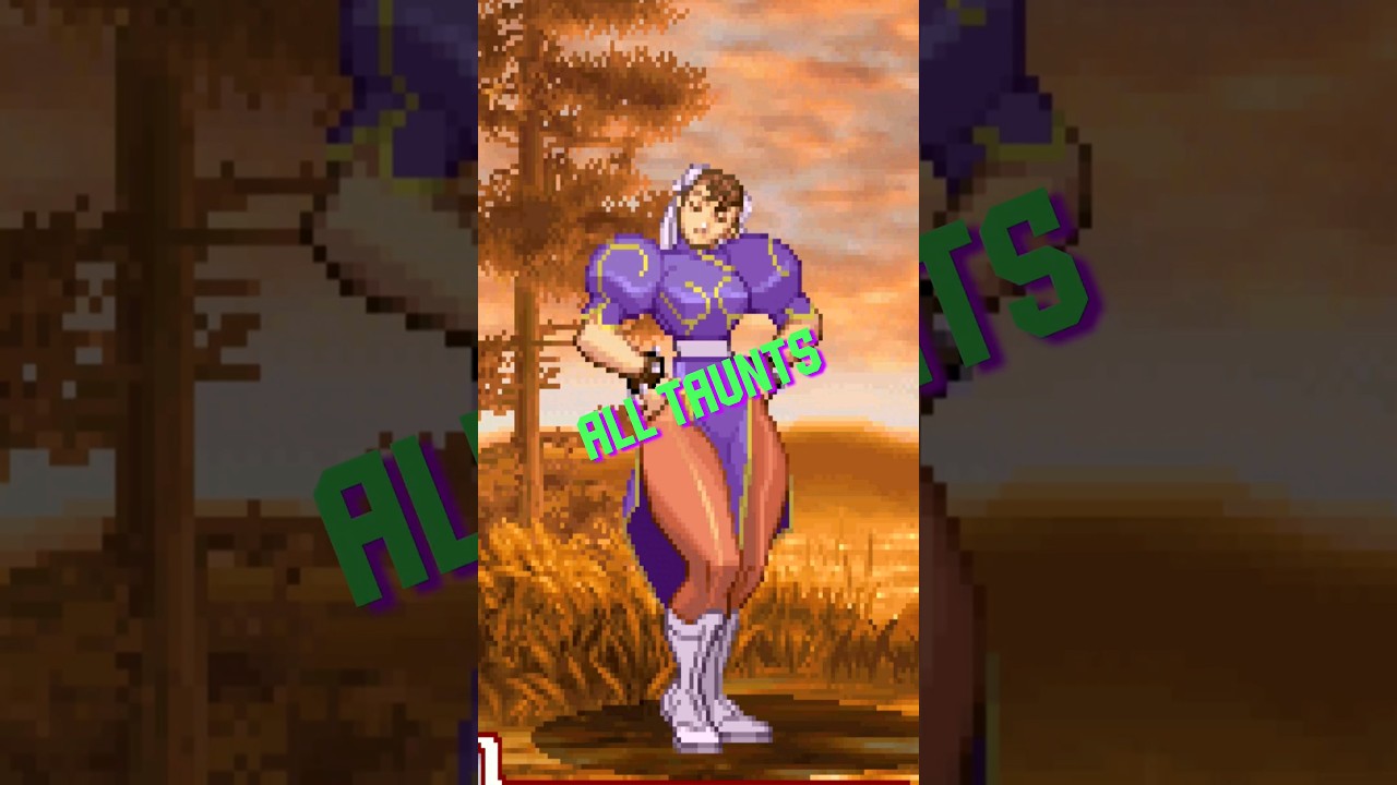 Street Fighter III: 3rd Strike Taunts #shorts #streetfighter #sf6 #StreetFighter6 #スト6 #3rdstrike