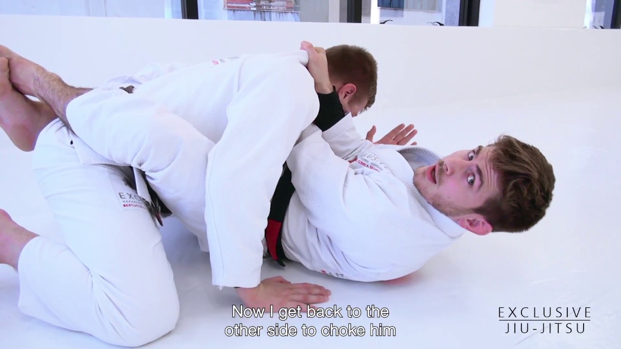 Exclusive Jiu-Jitsu - Cross Choke from the Closed Guard - Essence Of Jiu-Jitsu